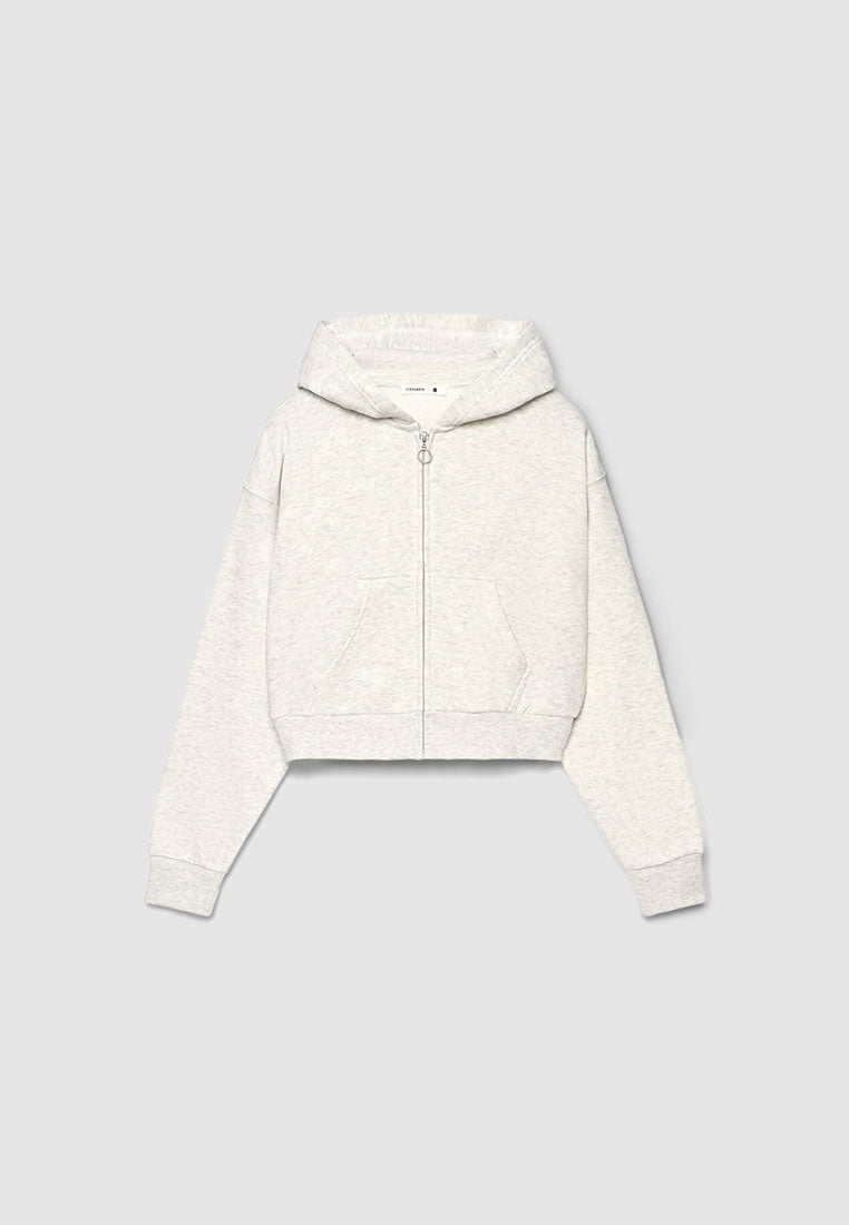 Women's Cropped Hoodie Sweatshirt