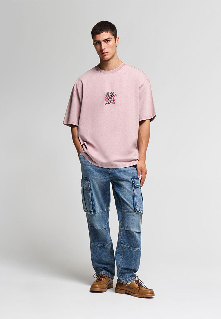 Men's Long Solid Colour Jeans Trousers