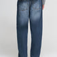 Men's Long Solid Colour Jeans Trousers