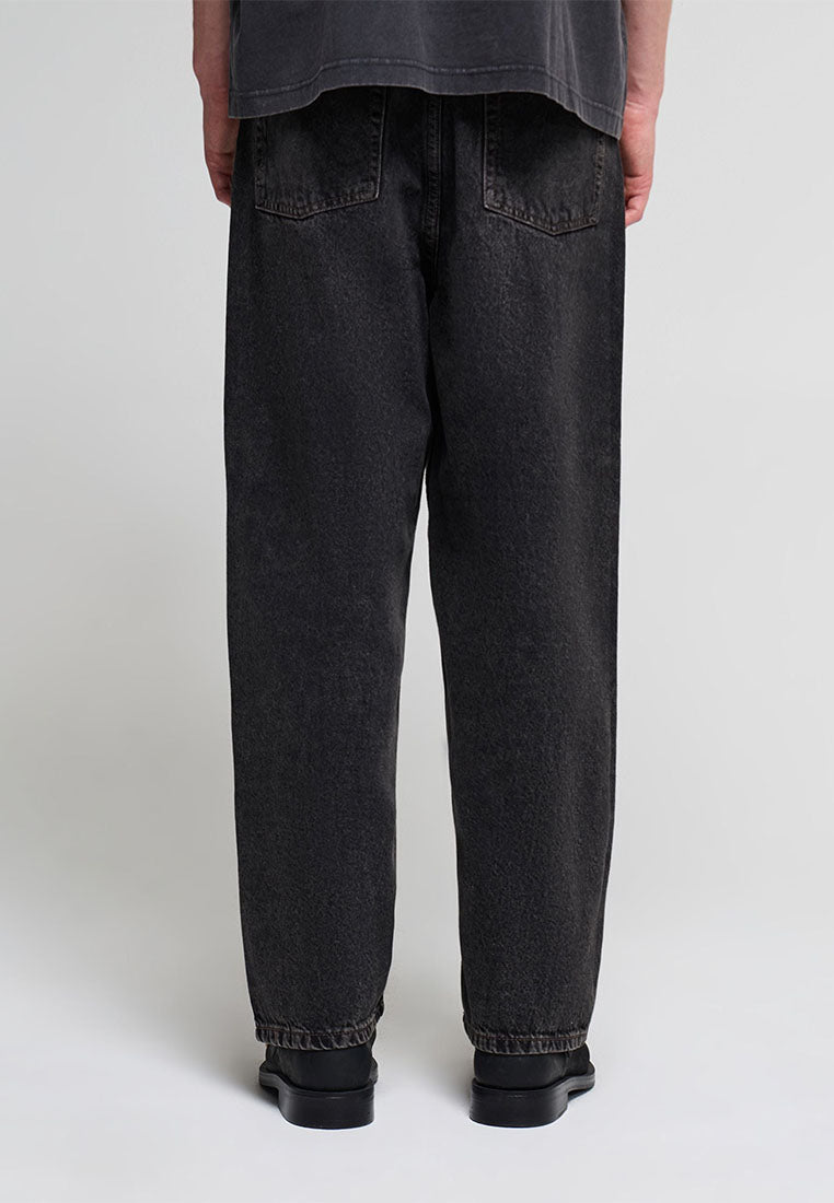 Men's Long Solid Colour Jeans Trousers