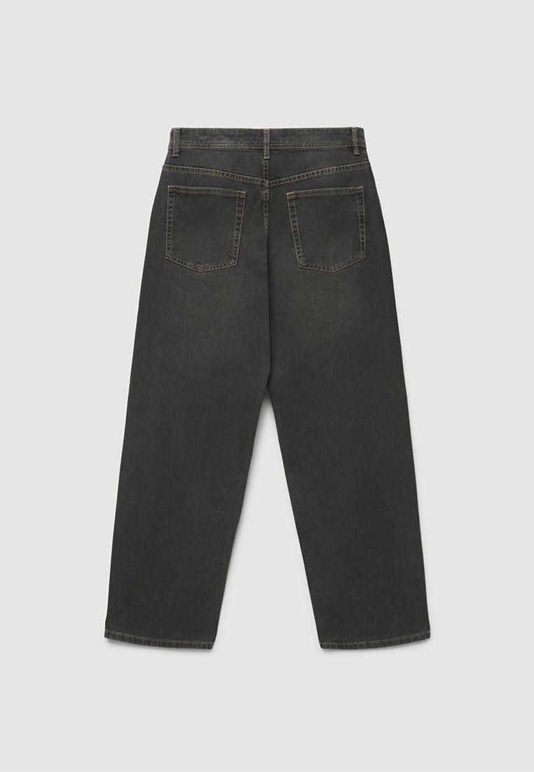 Men's Long Solid Colour Jeans Trousers