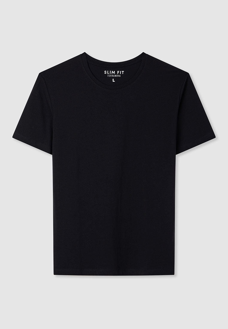 Men's Plain Colour Short Sleeve T-Shirt