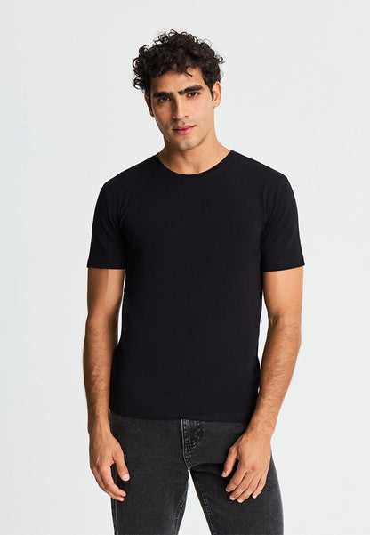 Men's Plain Colour Short Sleeve T-Shirt