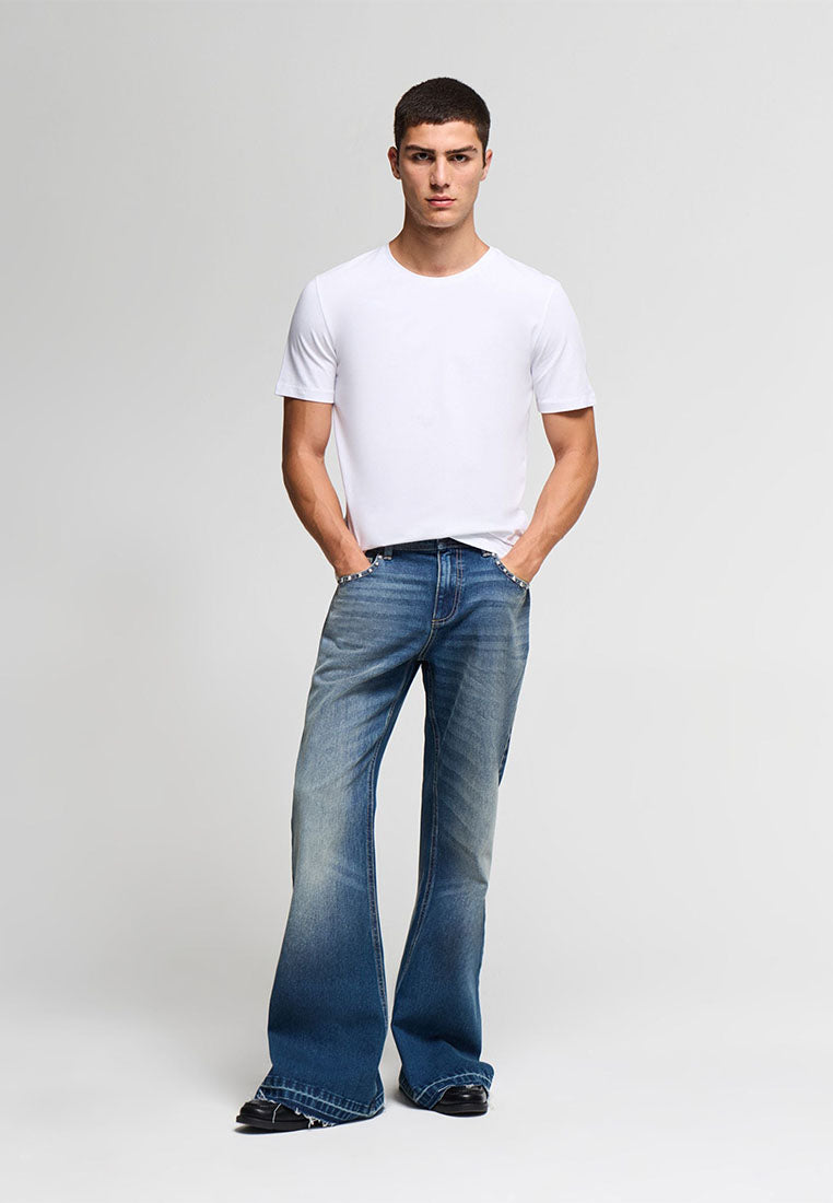 Men's Plain Colour Short Sleeve T-Shirt