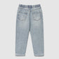 Long Solid Colour Jeans Trousers for Boys