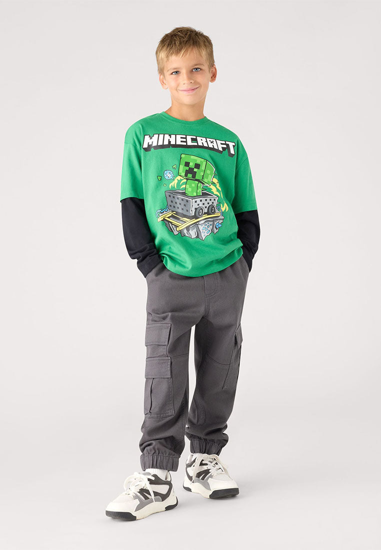 Plain Long Trousers for Boys