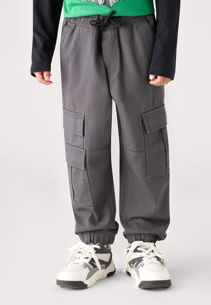 Plain Long Trousers for Boys