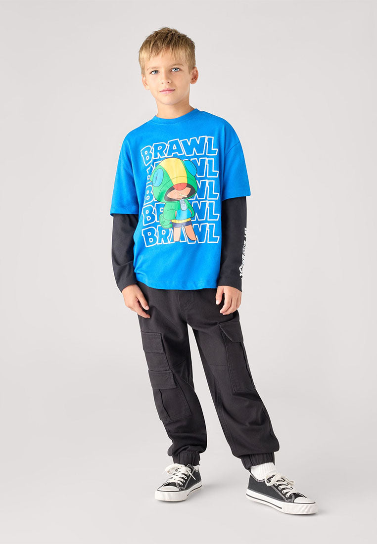 Plain Long Trousers for Boys