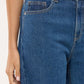 Women's Long Solid Colour Jeans Trousers