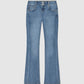Women's Long Solid Colour Jeans Trousers