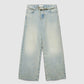Women's Long Solid Colour Jeans Trousers