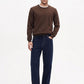 Men's Plain Crew Neck Sweater