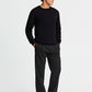 Men's Plain Crew Neck Sweater