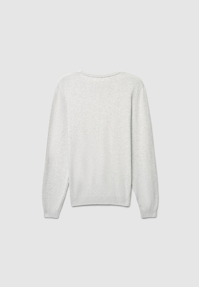 Men's Plain Crew Neck Sweater