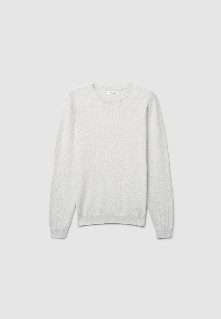 Men's Plain Crew Neck Sweater