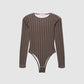 Women's Long Sleeve Patterned T-Shirt