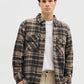 Men's Checked overshirt with pockets