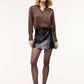Women's Long Sleeve Flower Shirt