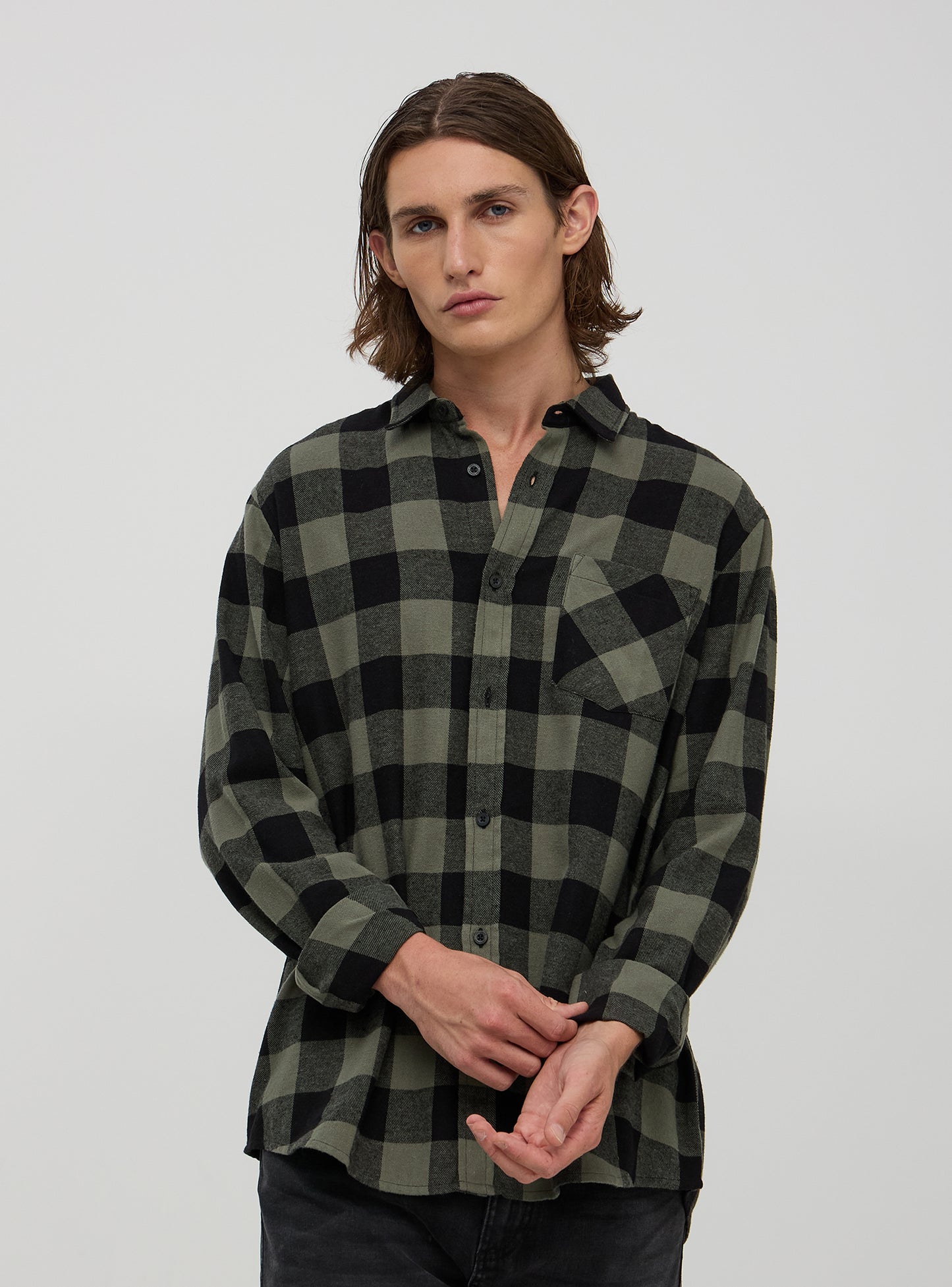 Man Long-sleeved shirt