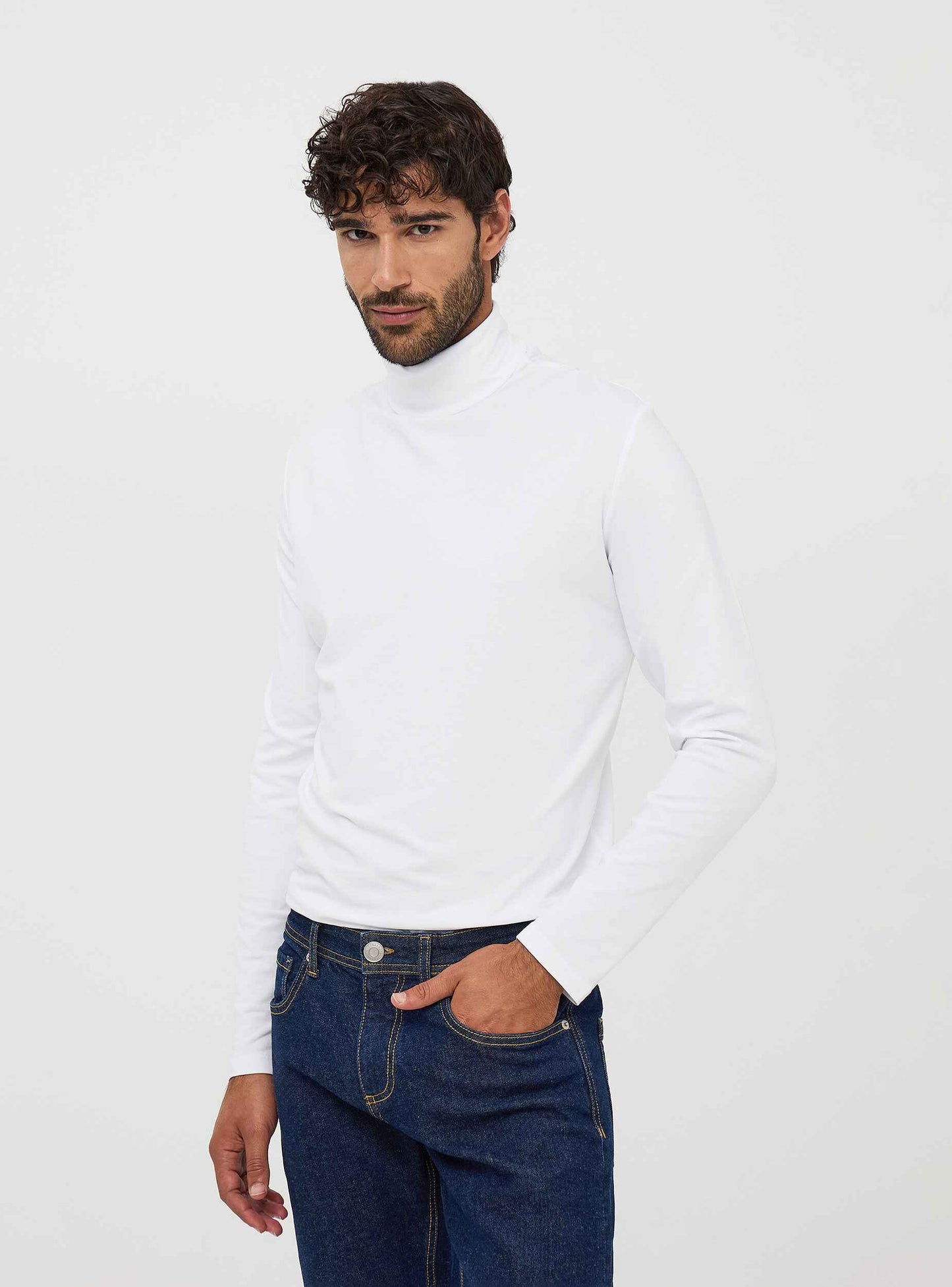 Long Sleeve Turtleneck T-Shirt