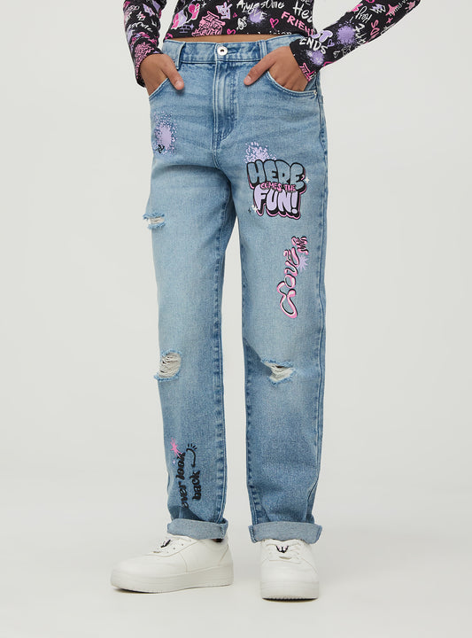 Girls's  Long pants jeans