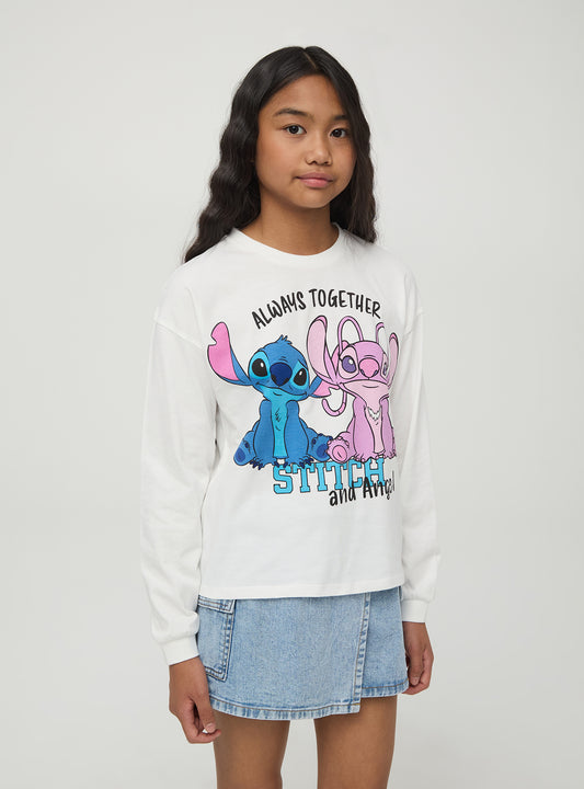 Kids Girls Long-sleeved T-shirt