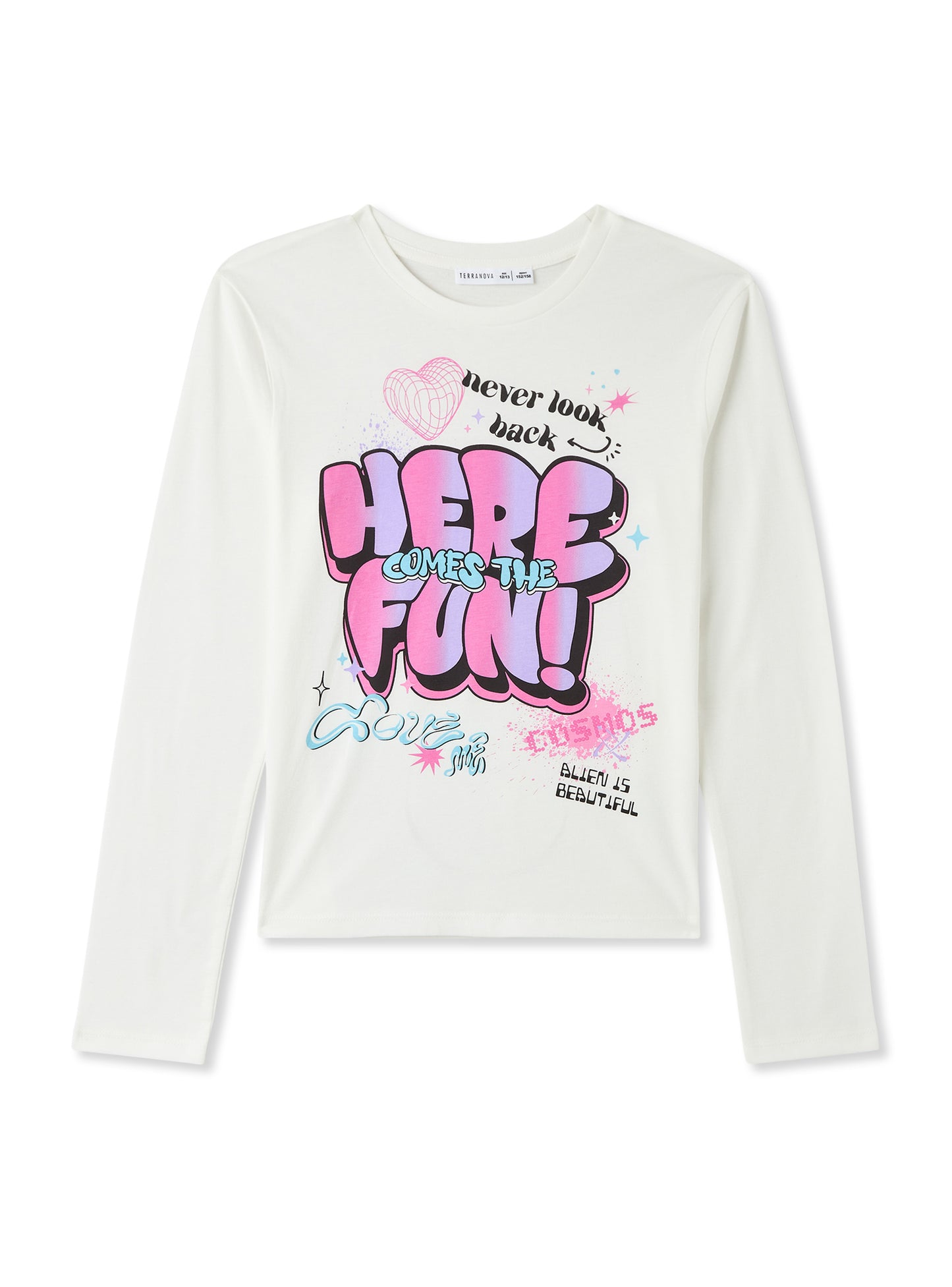 Girls's Long-sleeved T-shirt