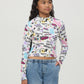 Girls's Long-sleeved T-shirt