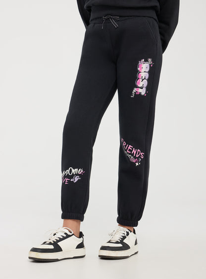 Girl's Full-length gym pants