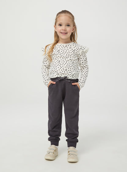 Infant girl's Full-length gym pants