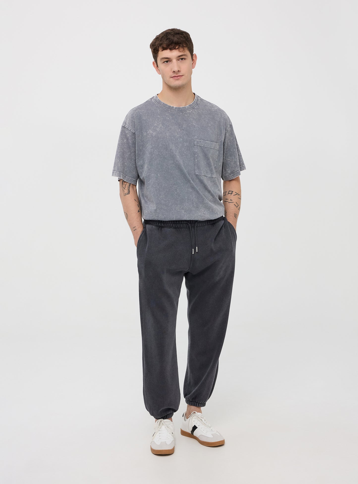 Man Full-length gym pants