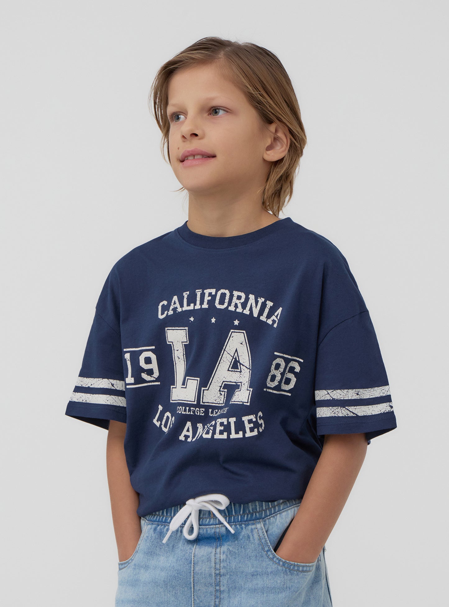 Kids Boys Short-sleeved T-shirt