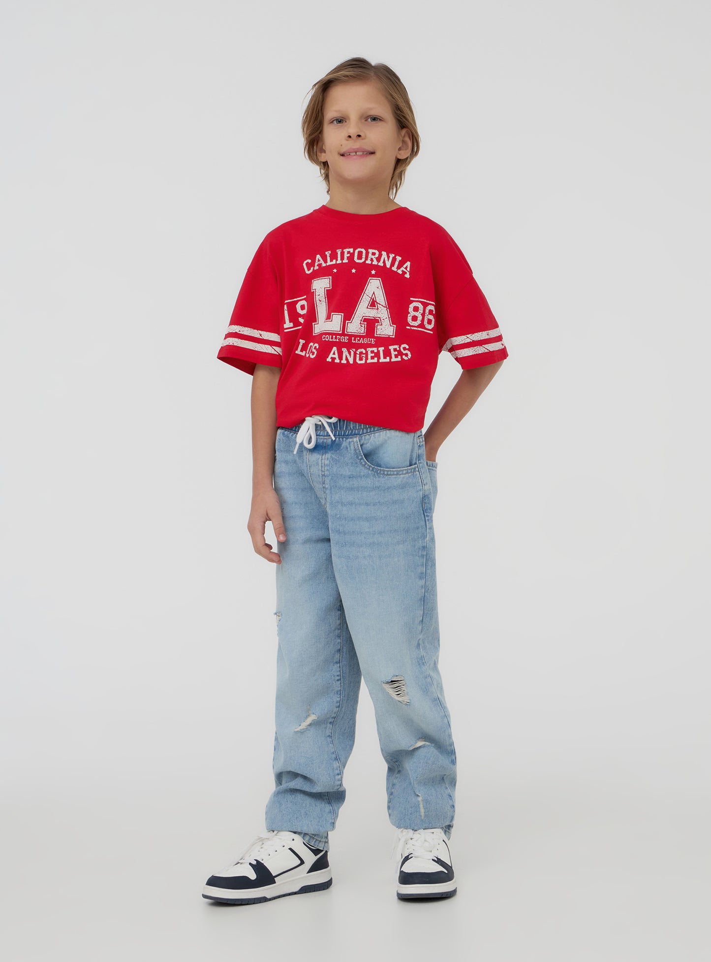 Kids Boys Short-sleeved T-shirt