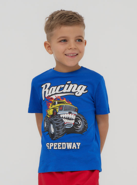 Kids Boys Short-sleeved T-shirt