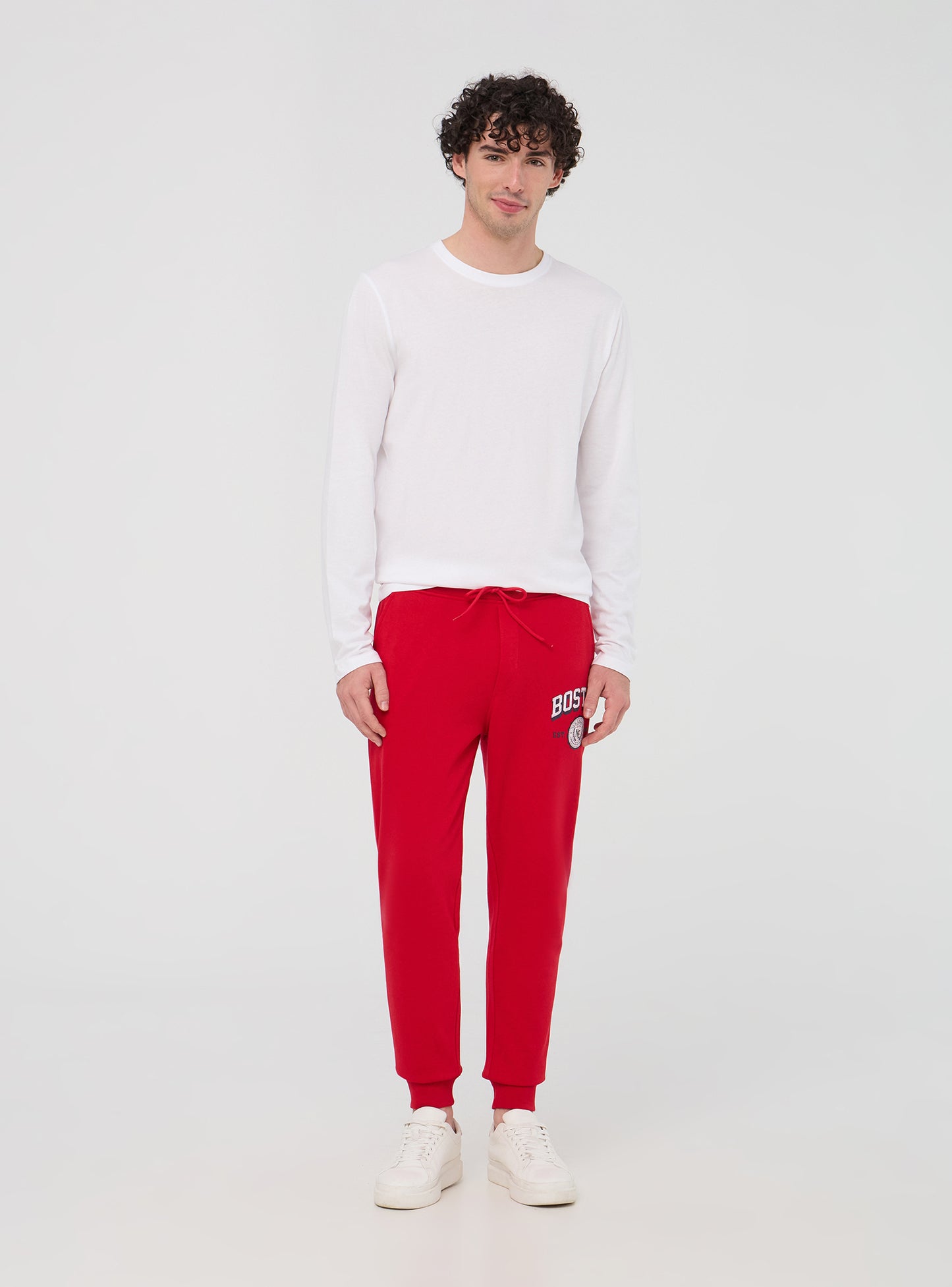 Man Full-length gym pants