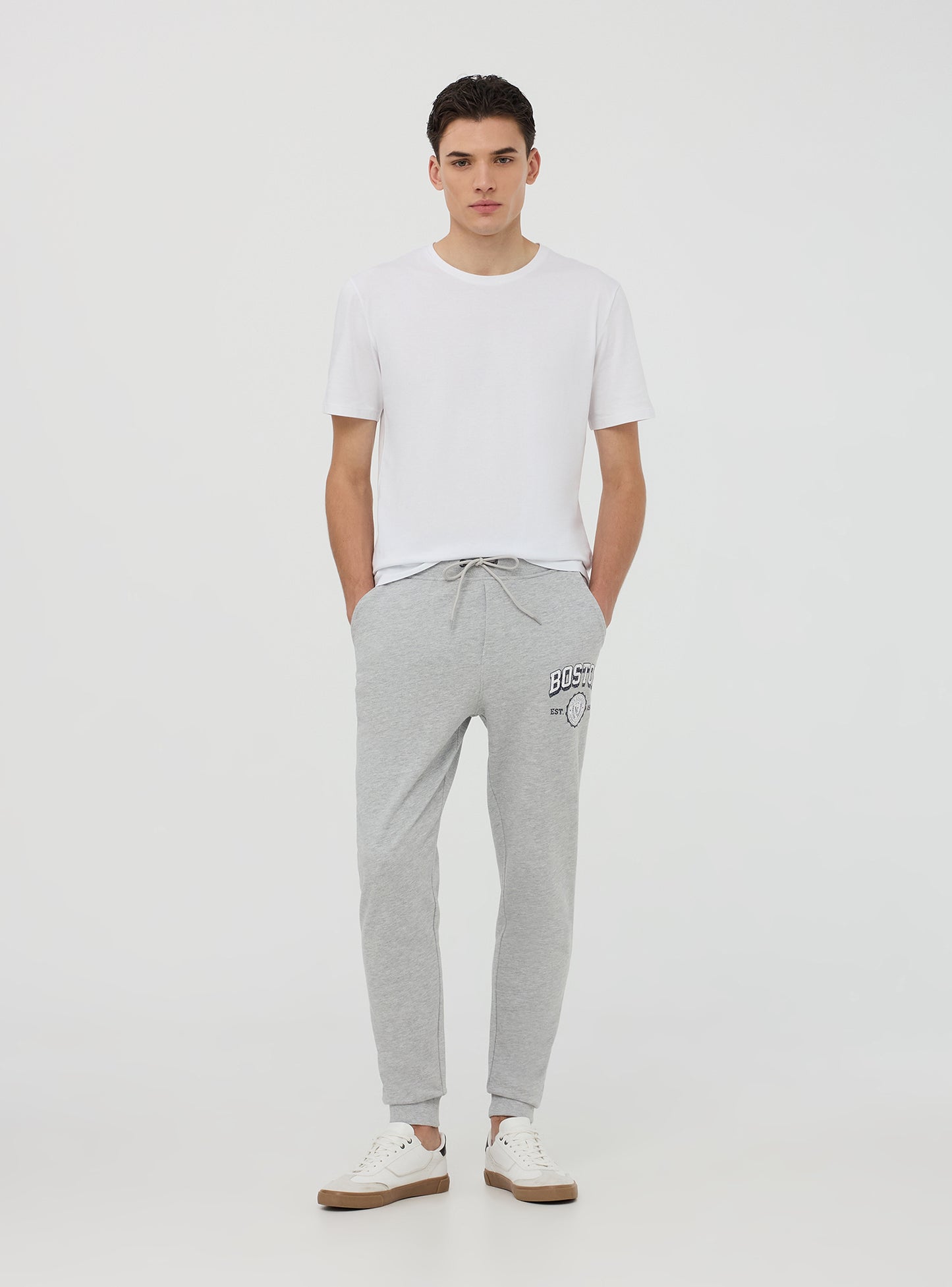 Man Full-length gym pants