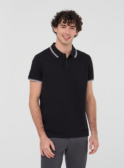 Man Short-sleeved polo shirt
