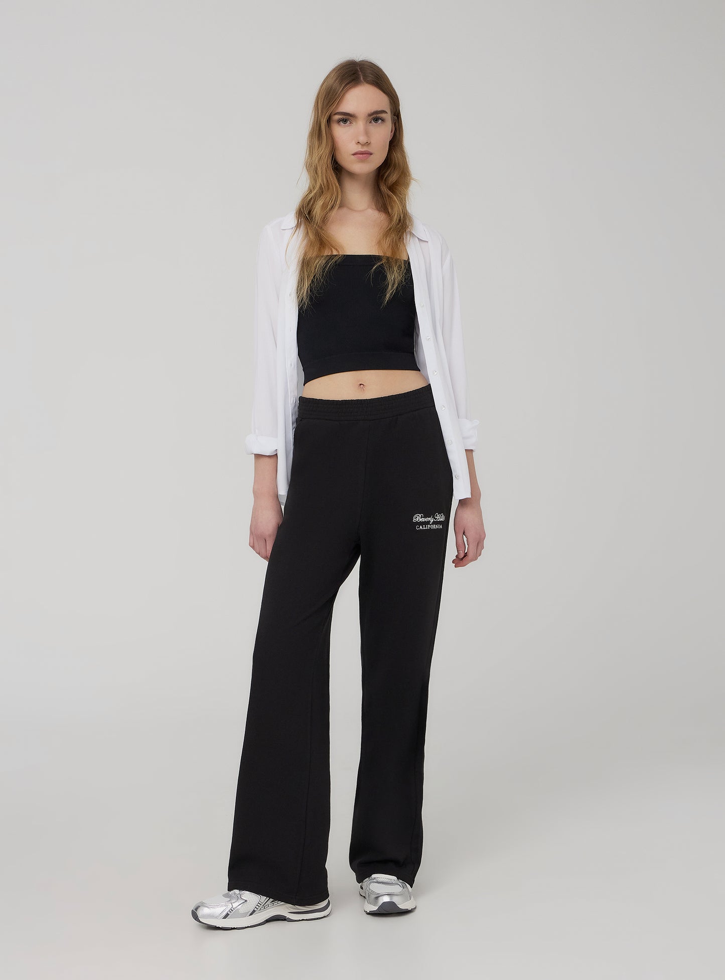 Woman Full-length gym pants