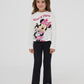 Kids Girls Long-sleeved T-shirt