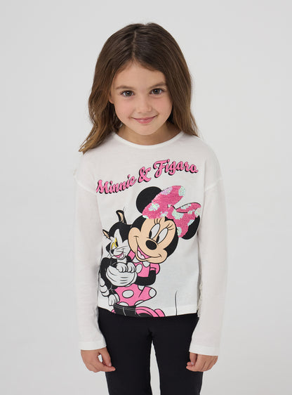 Kids Girls Long-sleeved T-shirt