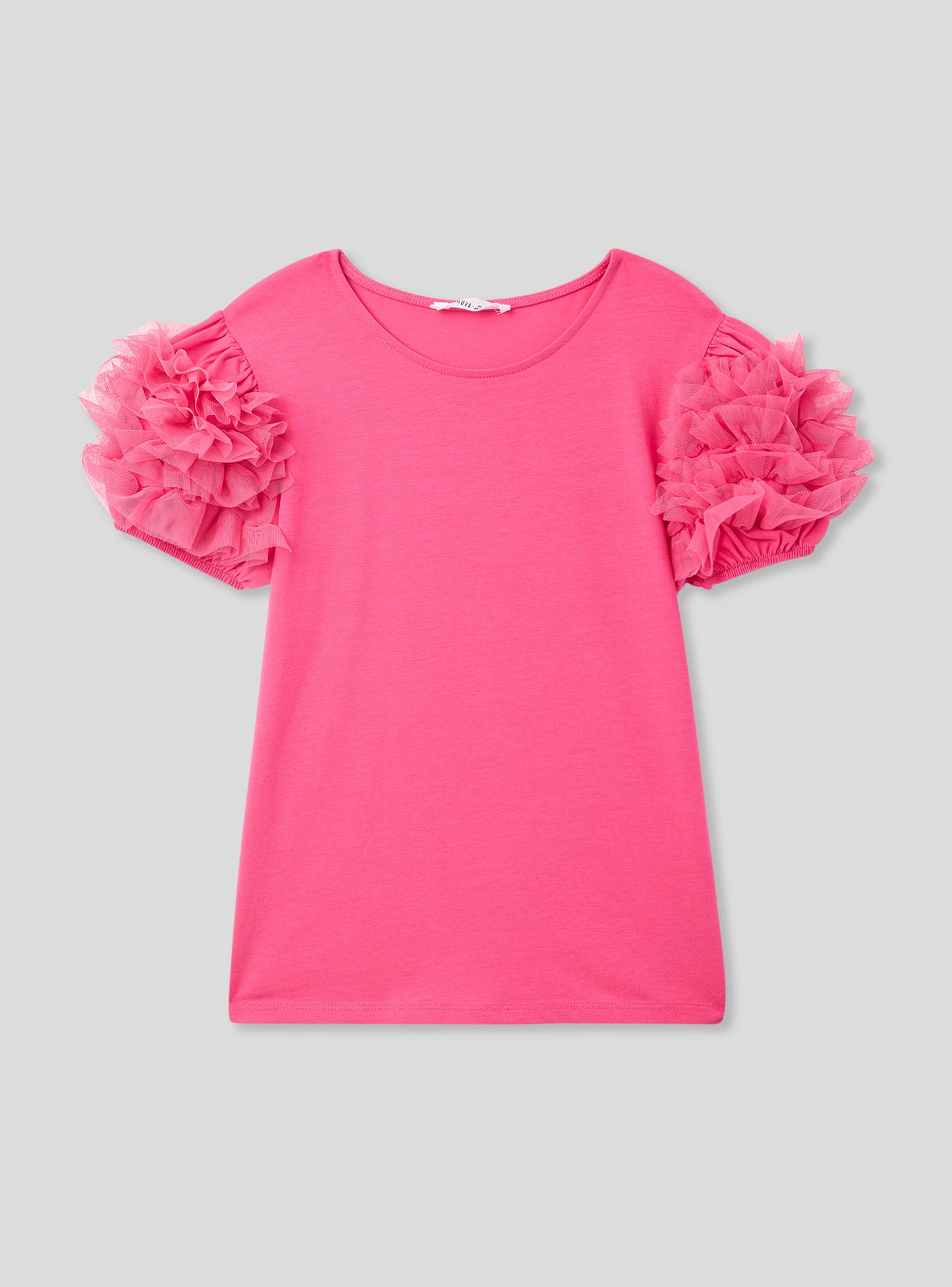 Kids Girls Short-sleeved T-shirt