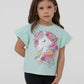 Kids Girls Short-sleeved T-shirt