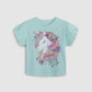 Kids Girls Short-sleeved T-shirt