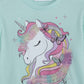 Kids Girls Short-sleeved T-shirt