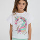 Kids Girls Short-sleeved T-shirt