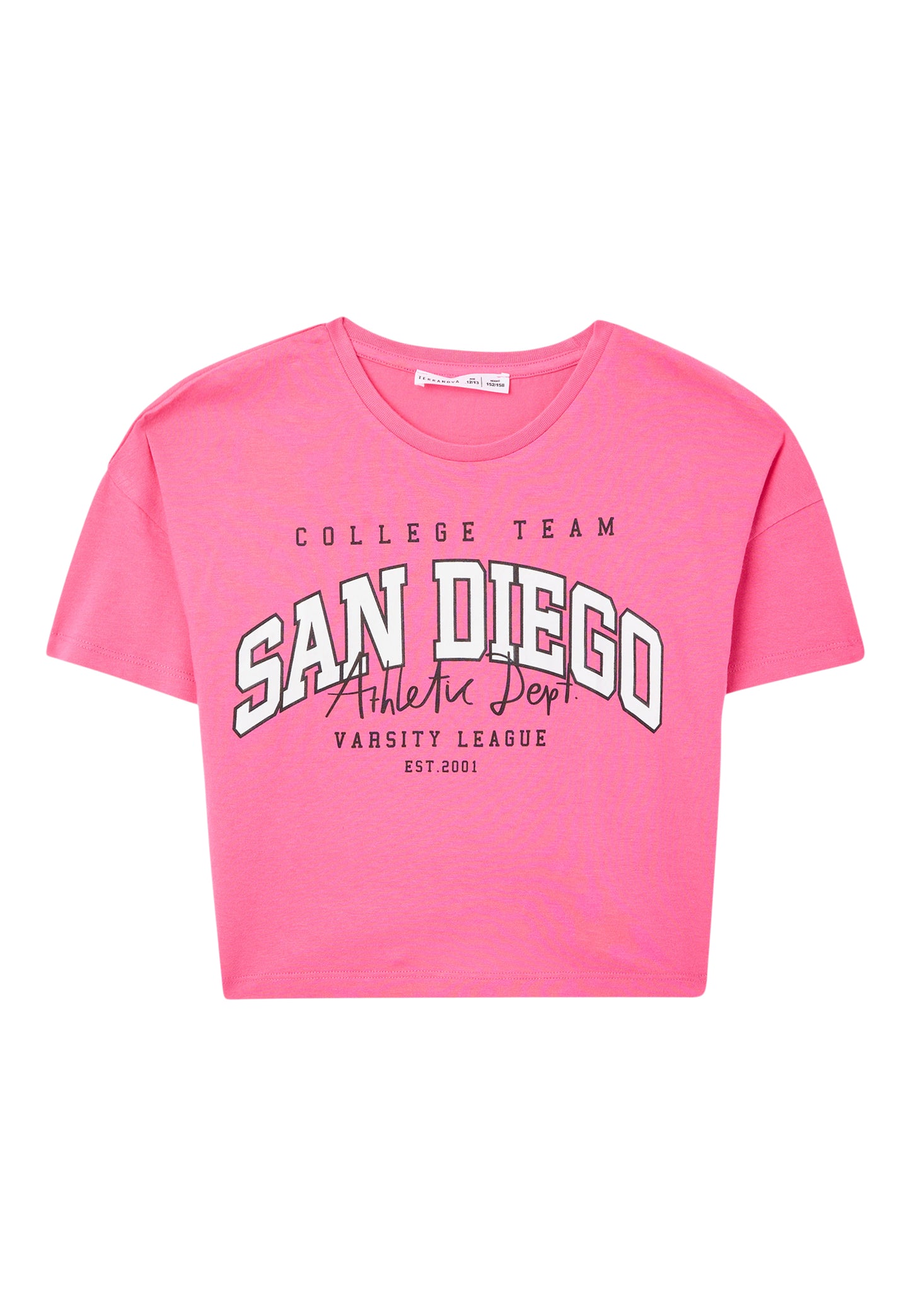 Kids Girls Short-sleeved T-shirt