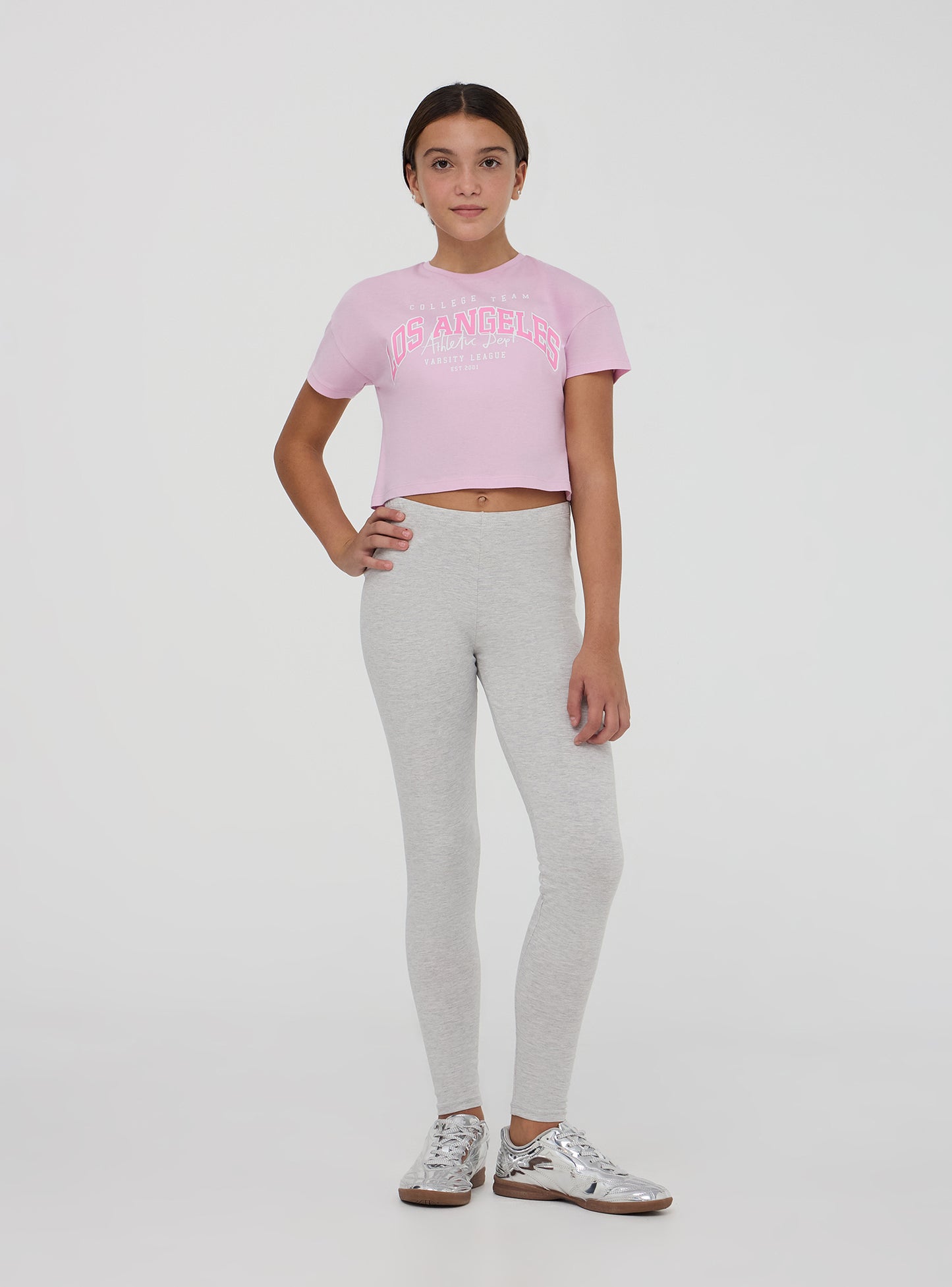 Kids Girls Short-sleeved T-shirt
