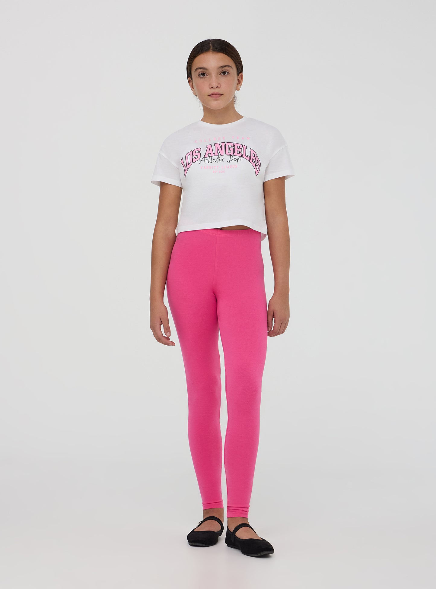 Kids Girls Short-sleeved T-shirt