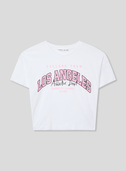 Kids Girls Short-sleeved T-shirt