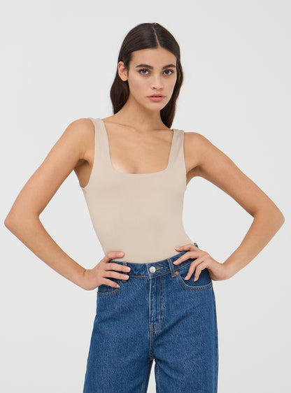 Square Neck Bodysuit